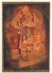 Paul Klee pochoir "L'homme au poirier"