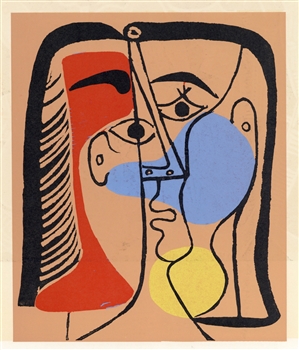 Pablo Picasso linocut