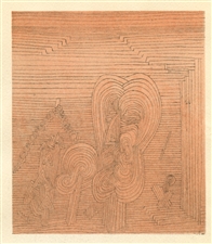 Paul Klee pochoir printed by Jacomet