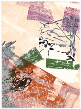 Jean-Paul Riopelle original lithograph, 1968