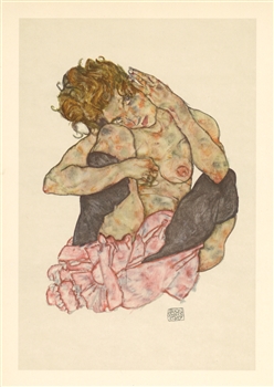 Egon Schiele lithograph