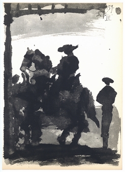 Pablo Picasso lithograph Toros y Toreros