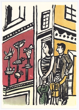 Fernand Leger lithograph Mes Voyages