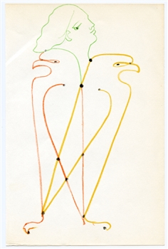 Jean Cocteau original lithograph