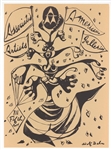 Adolf Dehn original lithograph, 1954