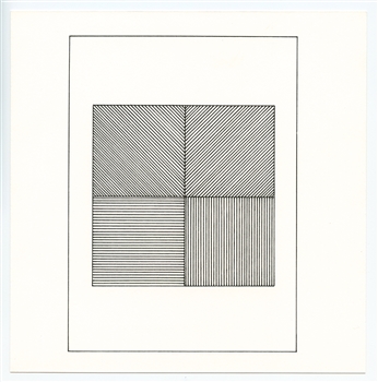 Sol LeWitt silkscreen Ficciones