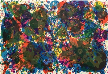 Sam Francis original lithograph