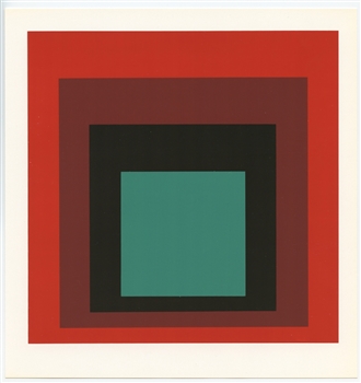 Josef Albers serigraph "Homage to the Square"