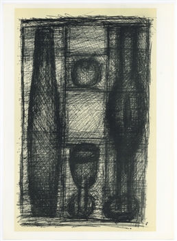 Raoul Ubac original lithograph, 1964, derriere le miroir, maeght