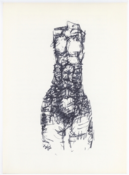 Raoul Ubac original lithograph, 1964, derriere le miroir, maeght