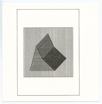 Sol LeWitt silkscreen Ficciones