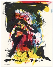 Asger Jorn original lithograph, 1967