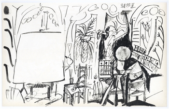 Pablo Picasso lithograph | Carnet Californie