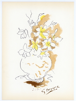 Georges Braque lithograph, 1955