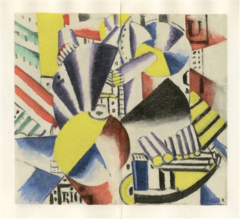 Fernand Leger color pochoir