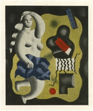 Fernand Leger color pochoir