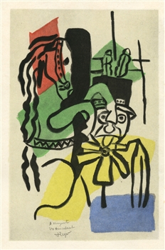 Fernand Leger color pochoir