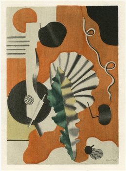 Fernand Leger color pochoir