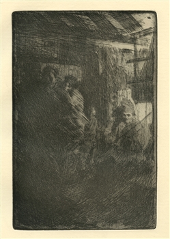 Anders Zorn etching