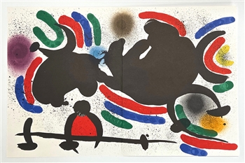 Joan Miro "Original Lithograph IV" 1972