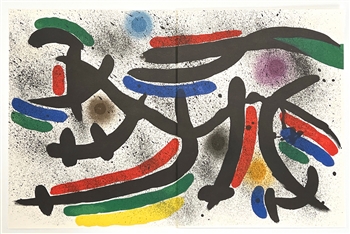 Joan Miro "Original Lithograph IX" 1972