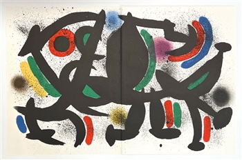 oan Miro "Original Lithograph VIII" 1972