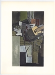 Georges Braque pochoir "La cheminee"
