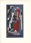Georges Braque pochoir "La Musicienne"