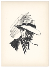 Max Liebermann lithograph