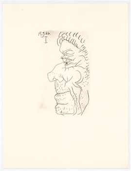 Picasso lithograph Gout du Bonheur