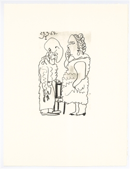 Picasso lithograph Gout du Bonheur