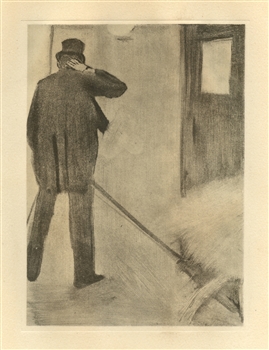 Edgar Degas monotype