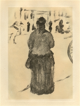 Edgar Degas monotype