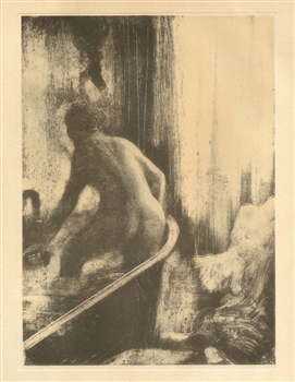 Edgar Degas monotype