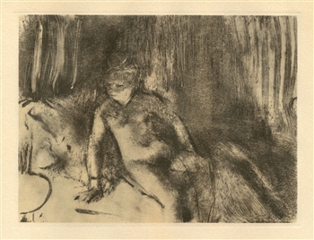 Edgar Degas monotype