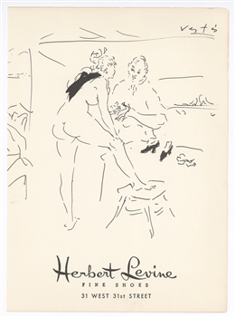 Marcel Vertes lithograph