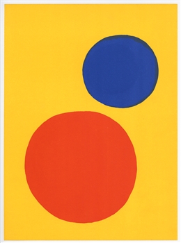 Alexander Calder original lithograph, 1973