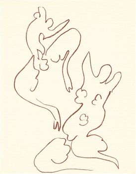 Henri Matisse lithograph Florilege de Rosnard