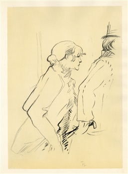 Toulouse-Lautrec lithograph