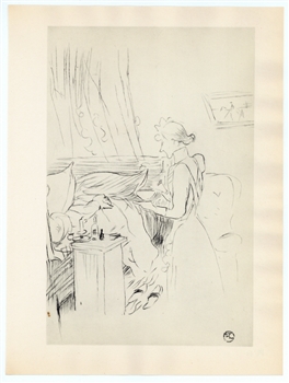 Toulouse-Lautrec lithograph