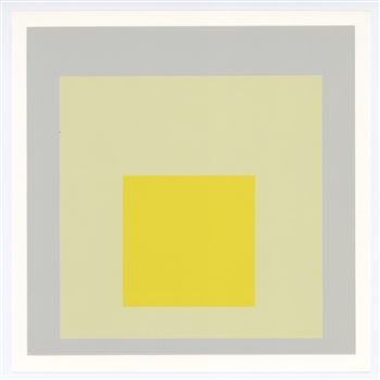 Josef Albers serigraph "Homage to the Square"