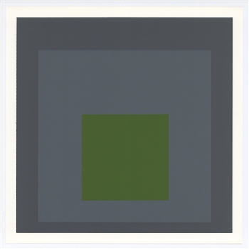 Josef Albers serigraph "Homage to the Square"