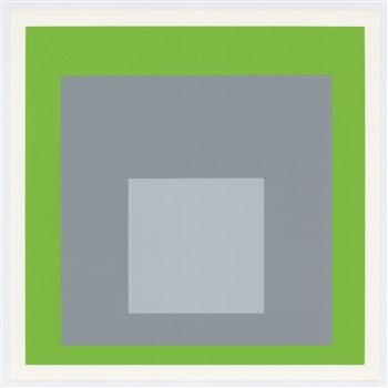 Josef Albers serigraph "Homage to the Square"