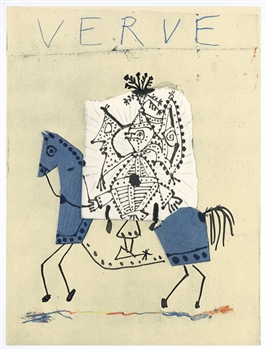 Pablo Picasso lithograph Verve