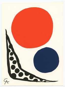 Alexander Calder original lithograph