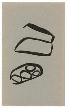 Jean Hans Arp lithograph Newyorker