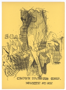 Henry Botkin lithograph Improvisations