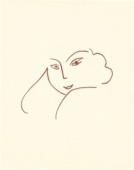 Henri Matisse lithograph Florilege de Rosnard