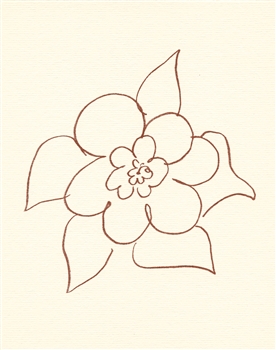 Henri Matisse lithograph Florilege de Rosnard