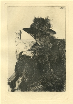 Anders Zorn etching